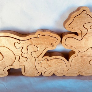 Polar Bear Family Puzzle