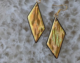 Gold Shimmer Earrings