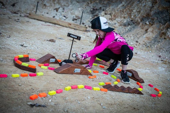 Big Motocross Track With Table Top Wooden Toys Birthday Present Dirt Bike Track Christmas Gift Etsy UK