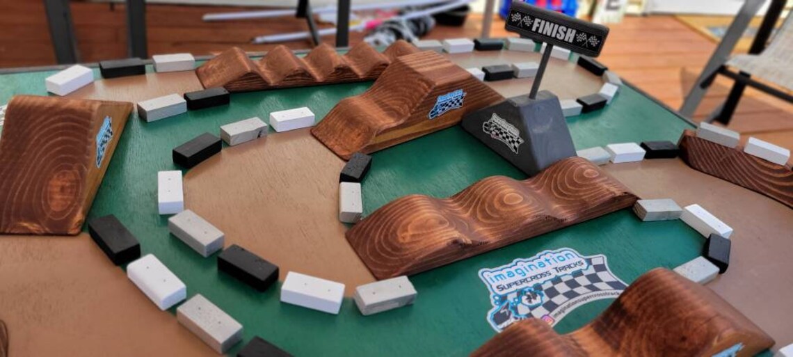 Imagination Supercross Track Table Motocross Track Table Etsy