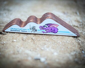 Salto de dragón de madera Supercross hecho a mano, escala 1:12