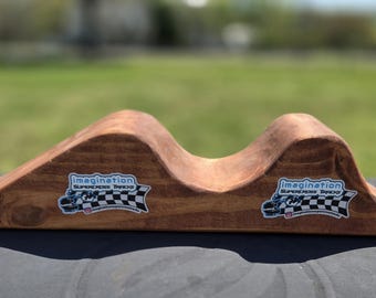 Nuevo salto doble de estilo libre para supercross, salto de moto de tierra de madera hecho a mano, pista de motocross a escala 1:12