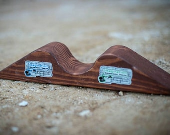 Pista de salto de motocross de madera hecha a mano, escala 1:12