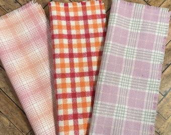 Miniature Dollhouse Blanket, Valentine's Day, Scale 1:12