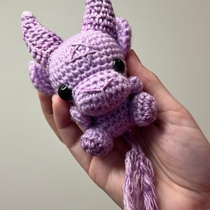 Tiny Baby Baphomet Plushie | Crochet Baphomet | Amigurumi Black Phillip | Crochet Goat Plushie