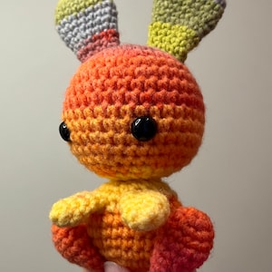 Rainbow Crochet Bunny Plushie | Crochet Rabbit | Amigurumi Bunny Rabbit