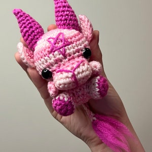 Pink Baby Baphomet Plushie | Crochet Baphomet | Amigurumi Black Phillip | Crochet Goat Plushie