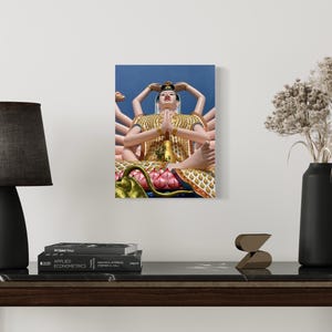 Guanyin Wat Plai Laem Original Photo - Koh Samui, Thailand Original Art Print - Spiritual Temple Wall Decor - Instant Digital Download