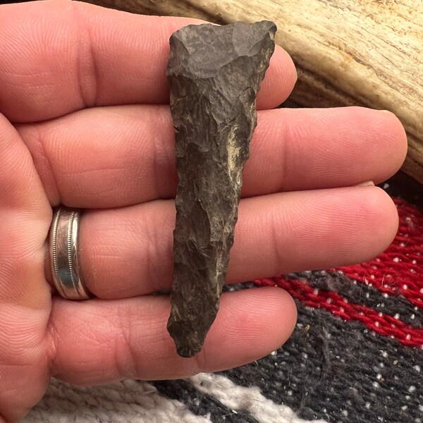 Large Native American Pencil Drill Found In Ashe County North Carolina