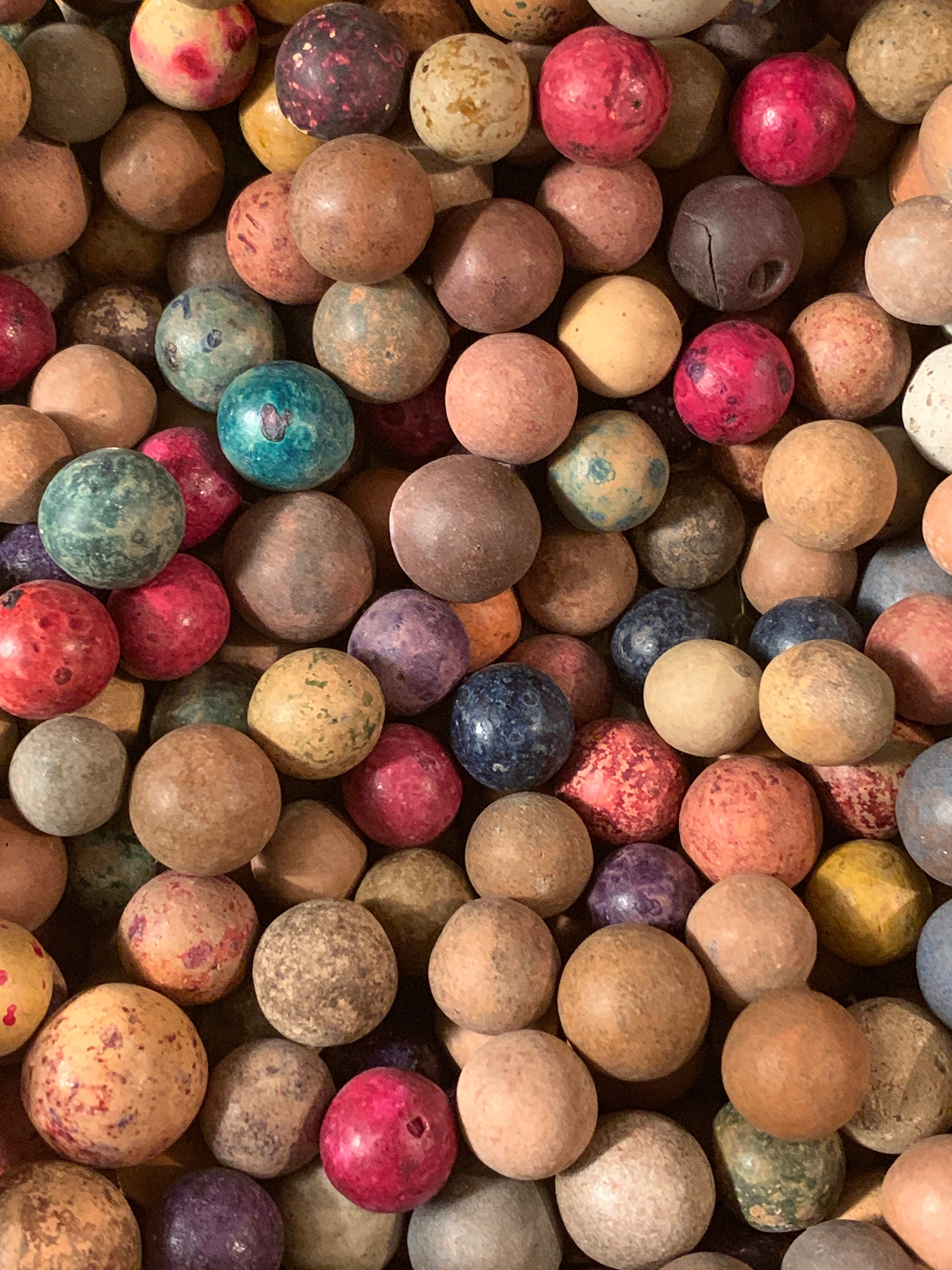 Civil War Era Clay Marbles Sold by the Dozen Free Shipping Etsy