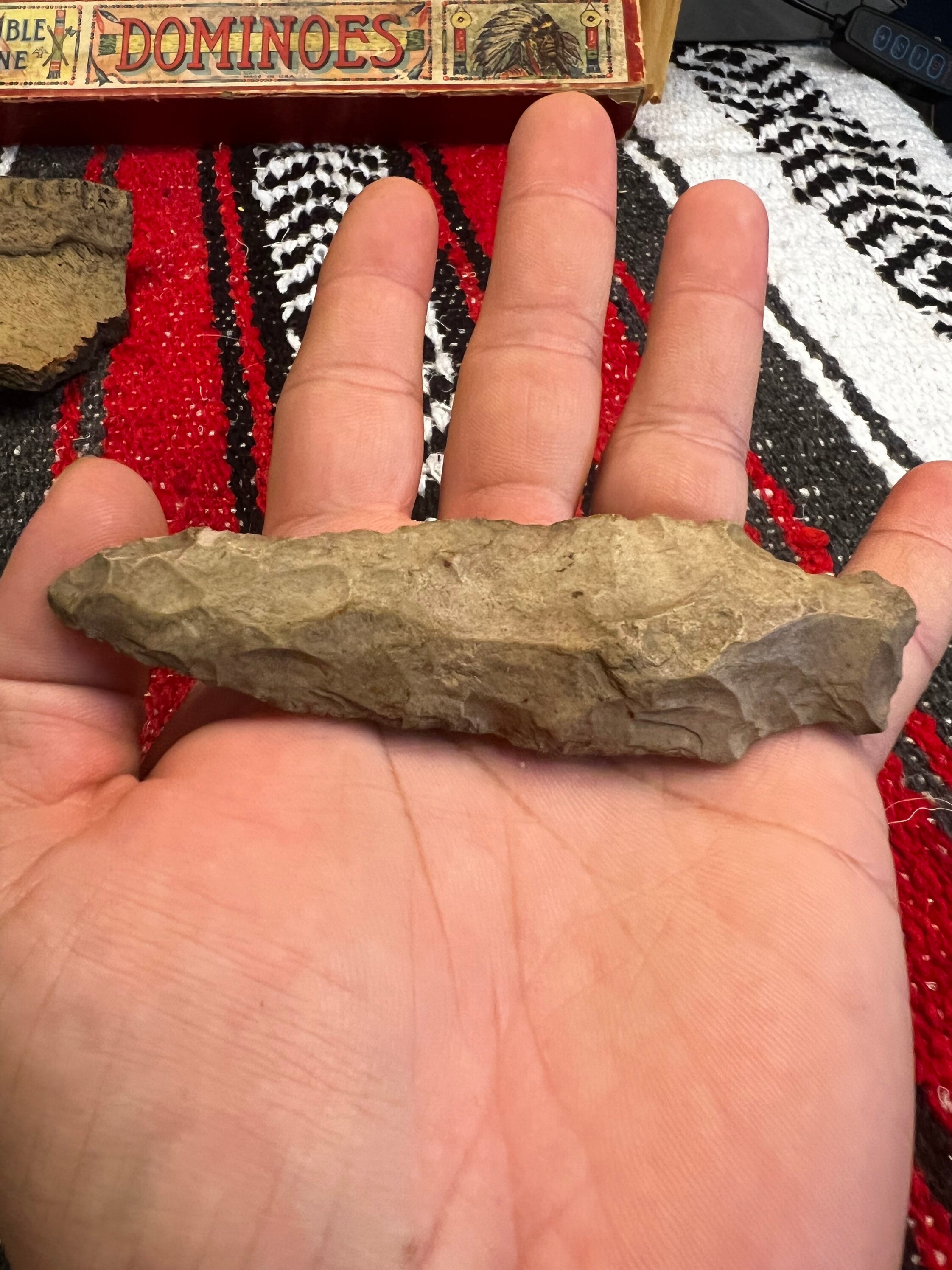 A Nice Large Pickwick Arrowhead From Western North Carolina Etsy
