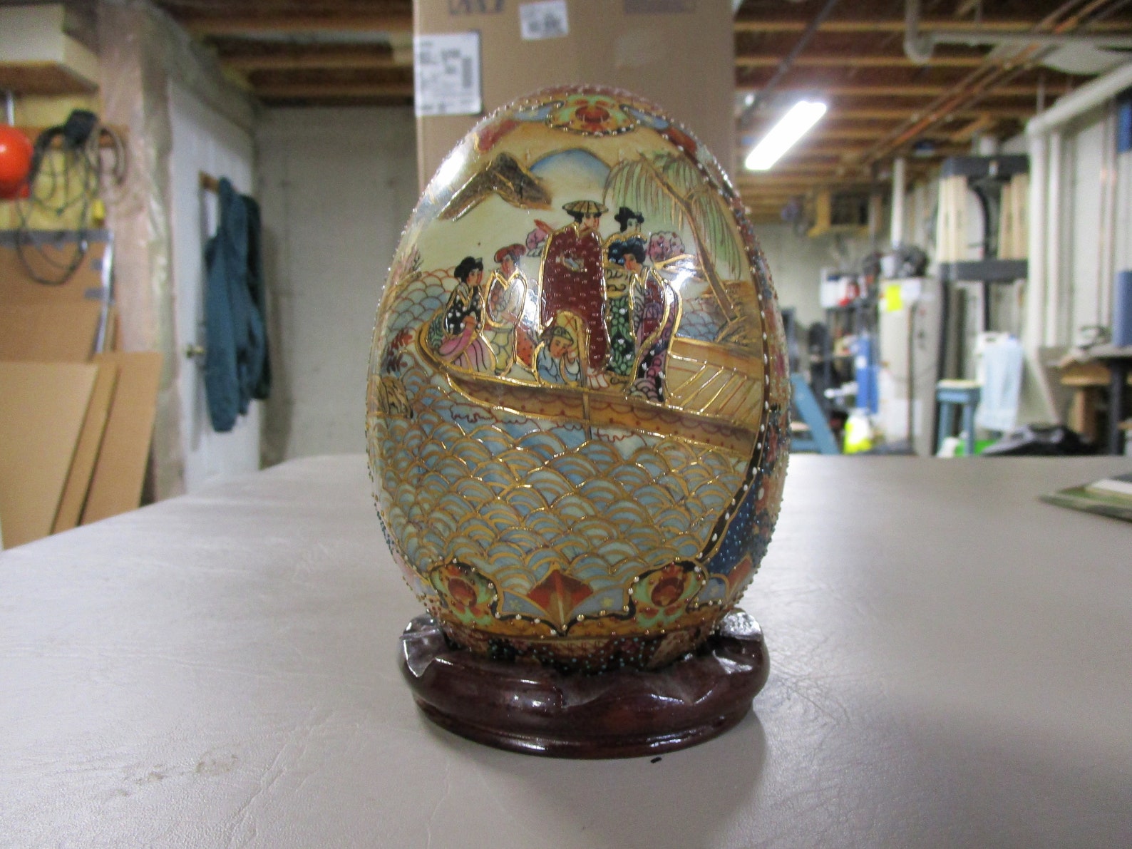 Vintage Ceramic Egg Etsy