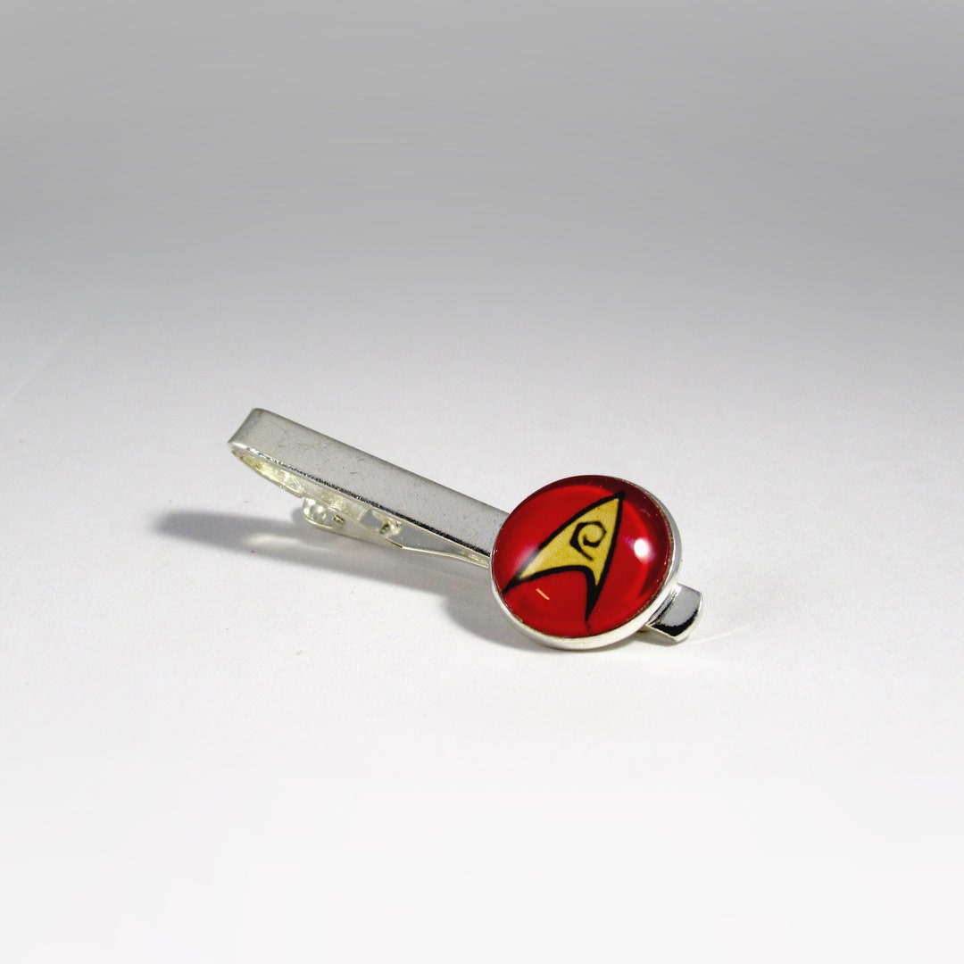 star trek tie bar