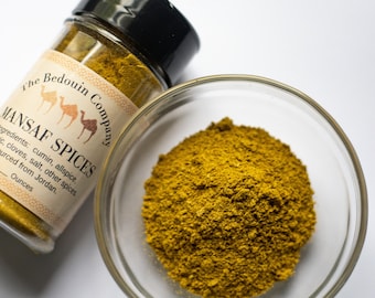 Jordanian Mansaf Spice, Authentic and All-Natural, Middle Eastern Seasoning, Available in 0.5, 1, 2 Ounces