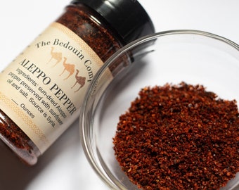 Aleppo Pepper, Authentic Syrian, Many Packaging Options