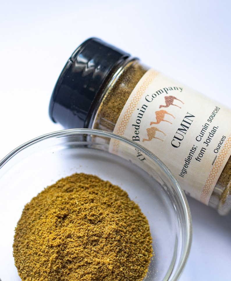 Cumin From Jordan Allnatural Middle Eastern Spice Various Etsy
