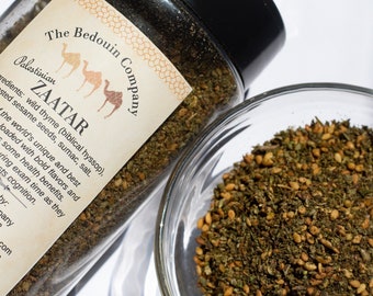 Zaatar, Authentic Palestinian, All-Natural, Middle Eastern Seasoning, Various Packaging Options Available