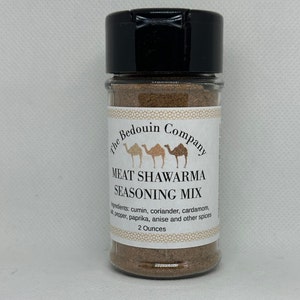 Meat Shawarma Seasoning, AUTHENTIC Jordanian, Middle Eastern. Various Sizes Available