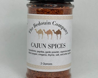 Cajun Seasoning, Authentic Jordanian Style! Various Sizes and Packaging Available