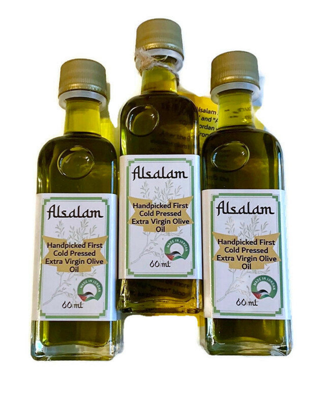 November 2023 Harvest Jordanian Olive Oil, Authentic Natural First
