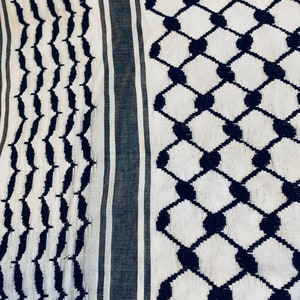Fabric, not a finished keffiyeh.