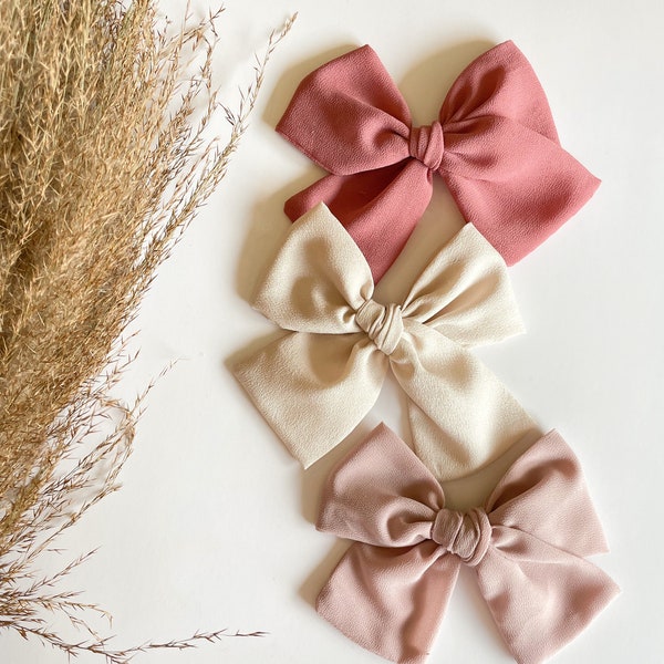 Chiffon Bows Etsy