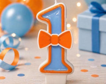 3 Inch Bow Birthday Candle