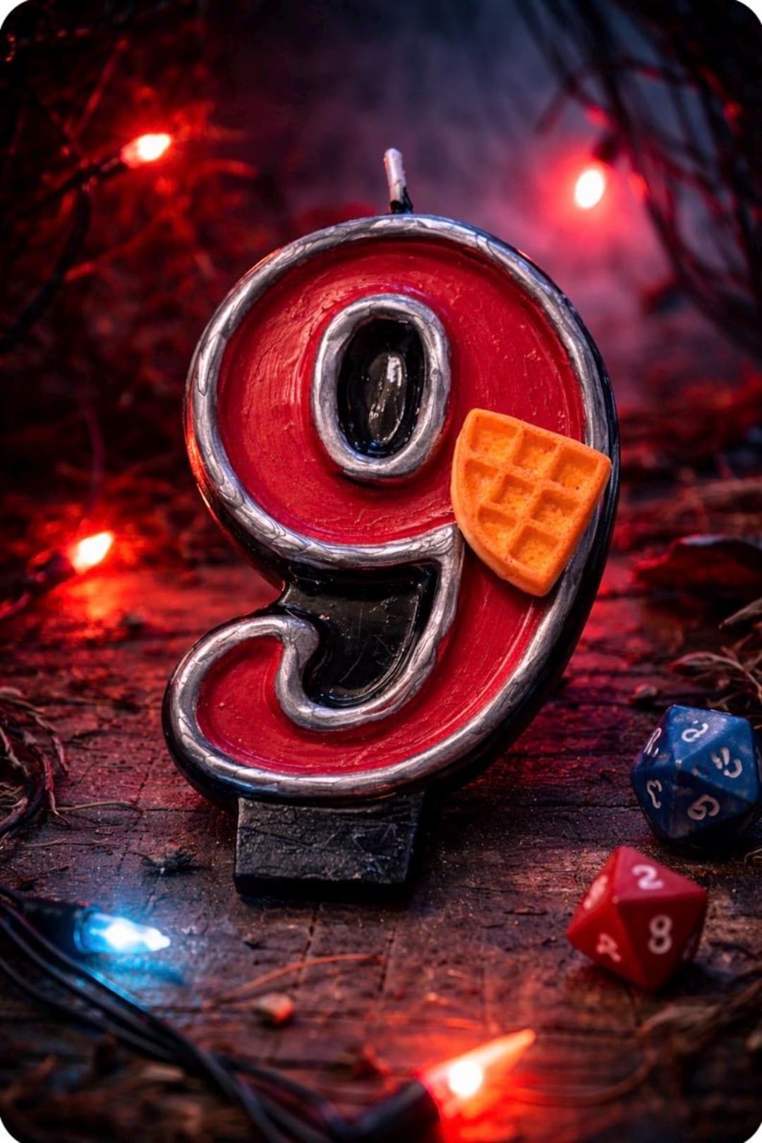 3 Inch Stranger Things Birthday Candle - Etsy