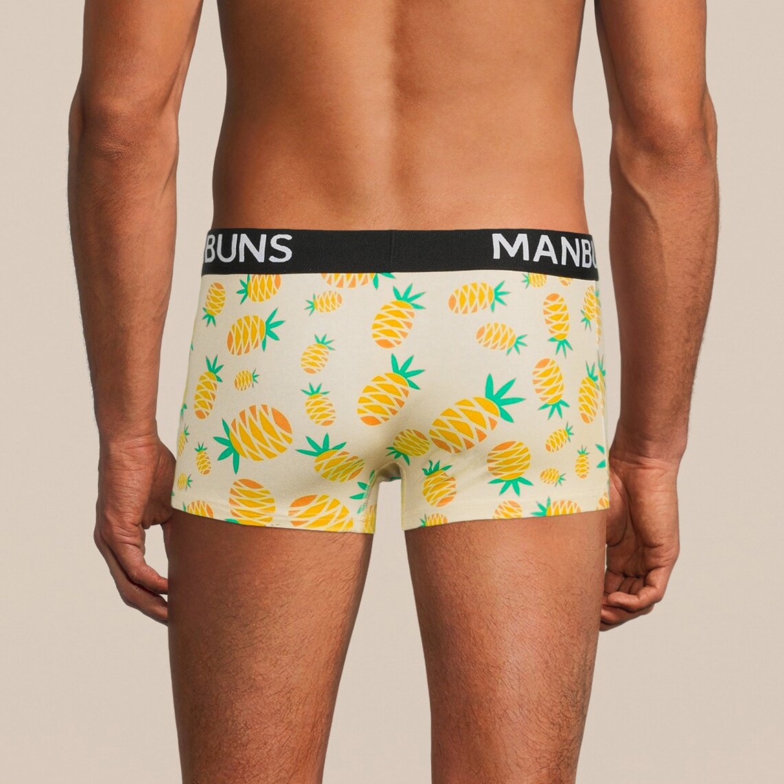 Men's Fun Novelty Pineapple Print Underwear Boxer Trunks Etsy