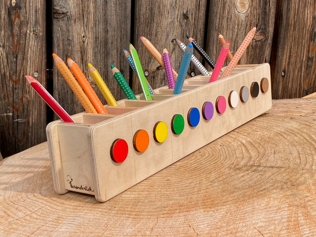 Montessori Stiftehalter Diy