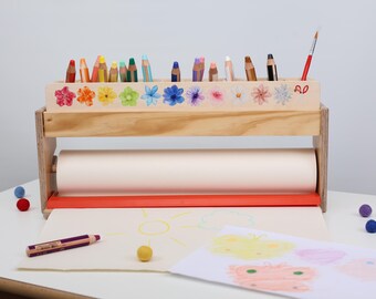 Pencil Holder Flowers, Ikea Hack, Montessori Pencil Holder for Children, Gift for Kindergarteners, Desk Organizer for Children, Pencil Cup