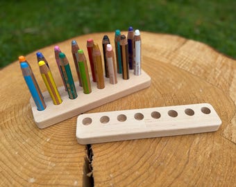 Pencil holder for Stabilo Woody 3 in 1, pen holder, desk organizer, Stabilo holder, kindergarten, preschooler, nursery