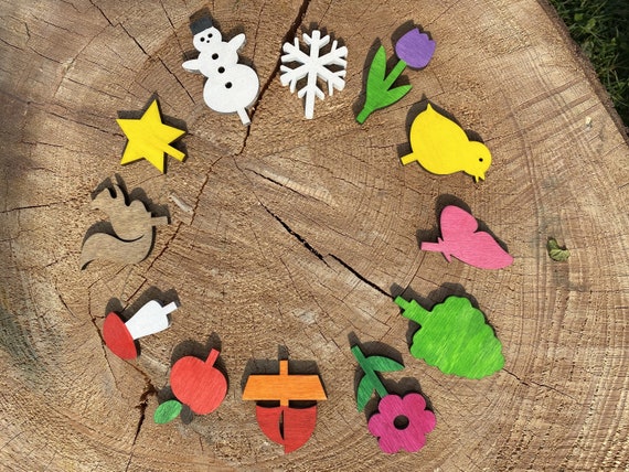 Month Emblems Months Of The Year Symbols