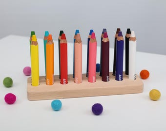 Pen holder for Lamy 3plus, pen holder, desk organizer, LAMY holder, kindergarten, preschooler, nursery