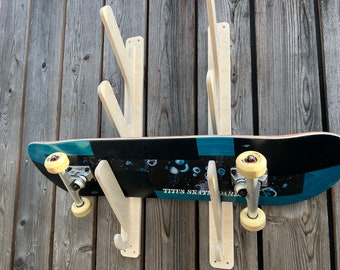 Skateboardhalter für die Wand