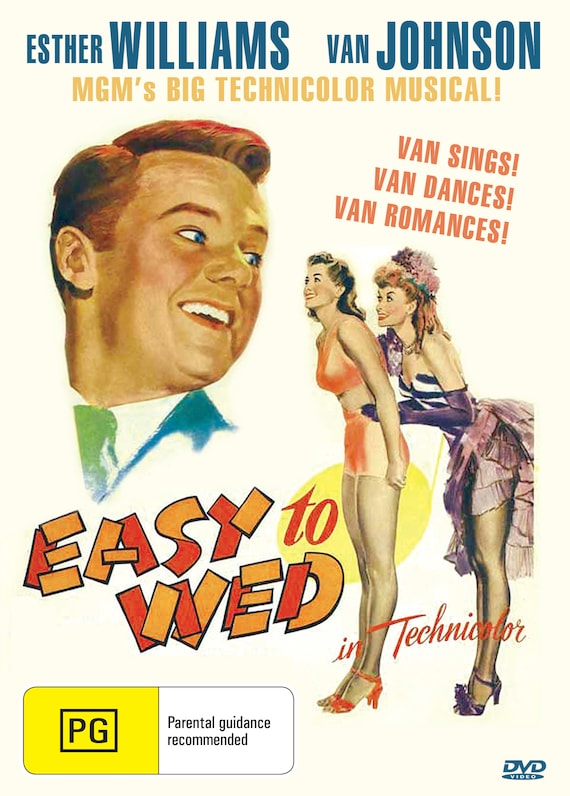 Easy to wed Van Johnson Esther Williams movie poster #3