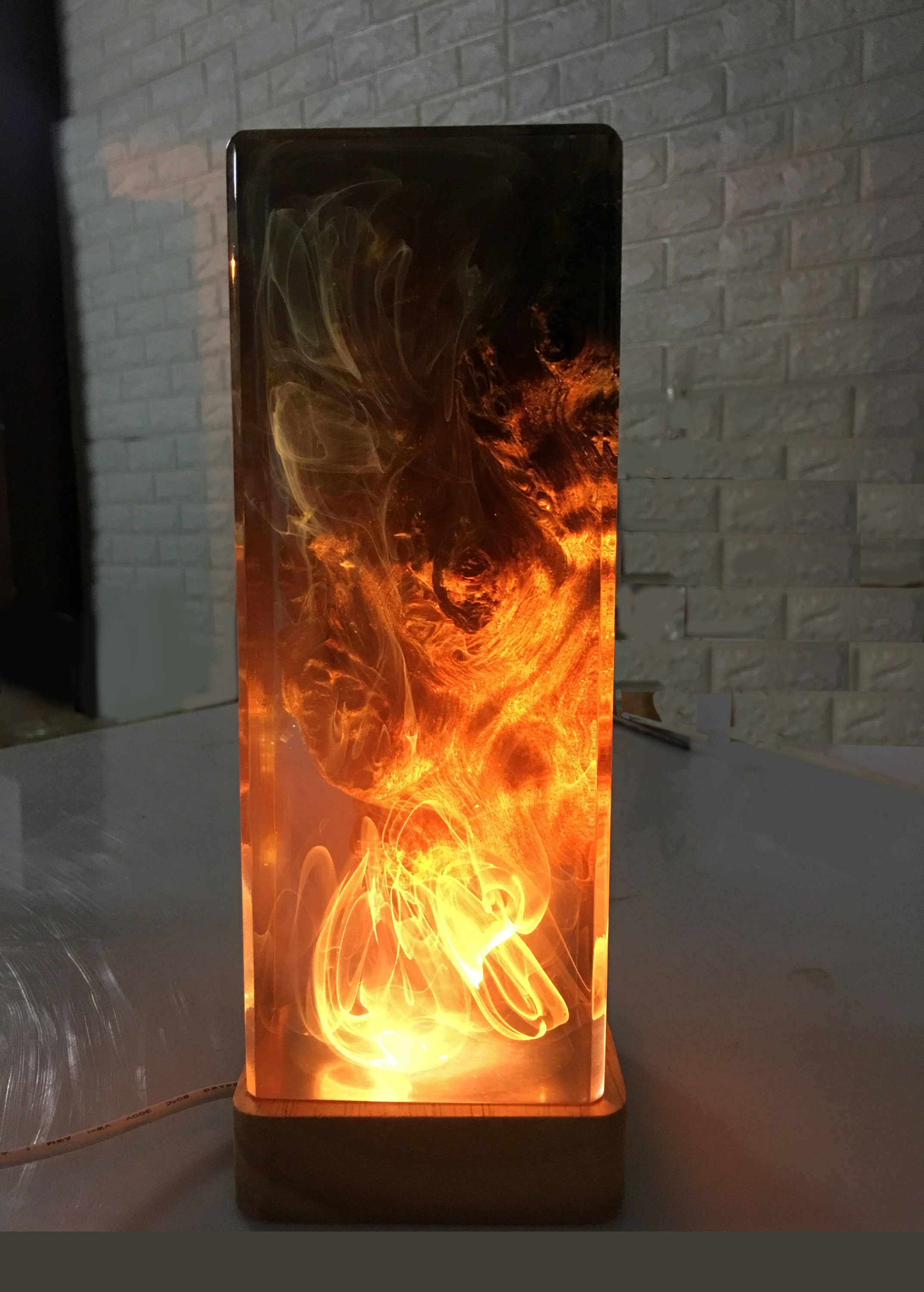 Special Epoxy Resin Night Light Epoxy Light Resin Light Etsy