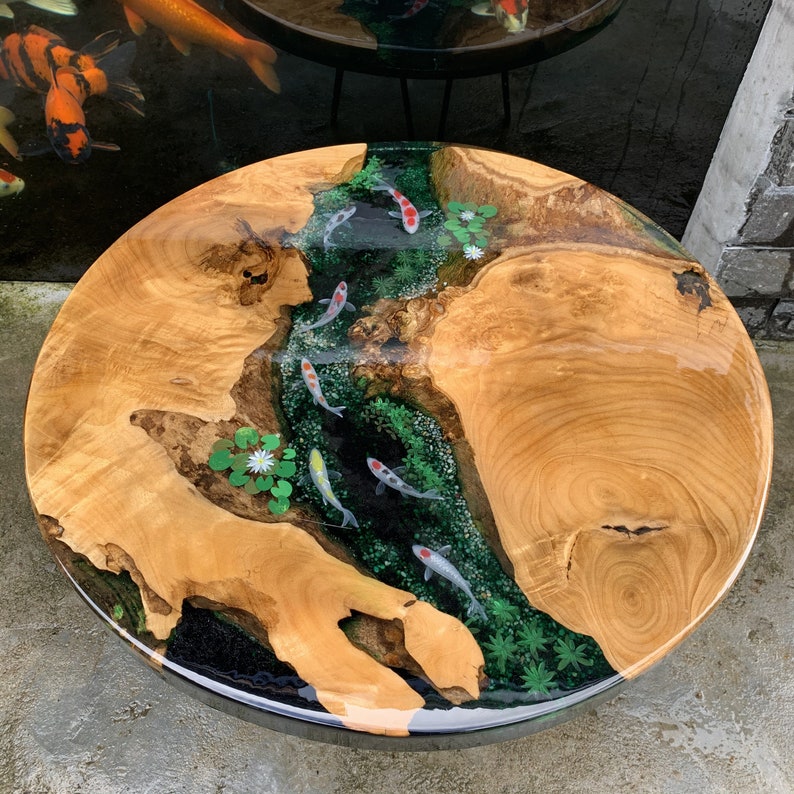 The 7 Best Epoxy Resin Table Top Outdoor Reviews in 2021 5 Epoxy Resin table with free legs for outdoor