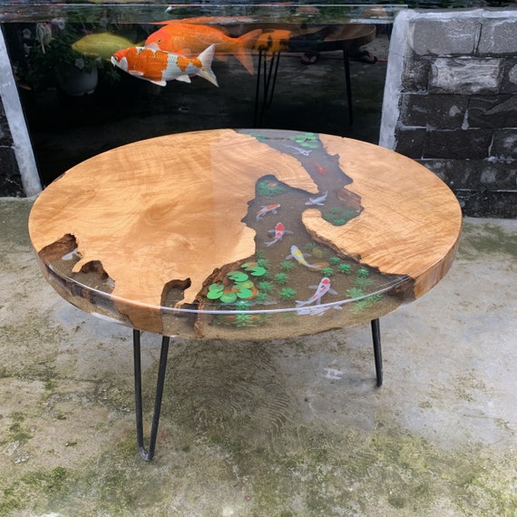 Goldfish Coffee Table : Aquarium Coffee Tables Fish Care - How to make a pvc fish tank coffee table.