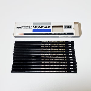 Vintage Tombow pencil MONO J with JIS Mark - Made in Japan