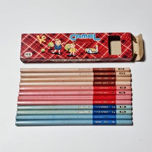 Matita vintage Rakuda Camel 9800 HB - Made in Japan, marchio JIS