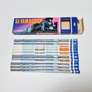 Vintage Tombow pencil 4301 SL・Yamaguchi HB Pencils - Made in Japan, JIS Mark
