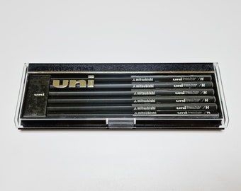 Vintage Mitsubishi Pencil Uni Design H with JIS Mark - Made in Japan, Mitsu-Bishi Pencils