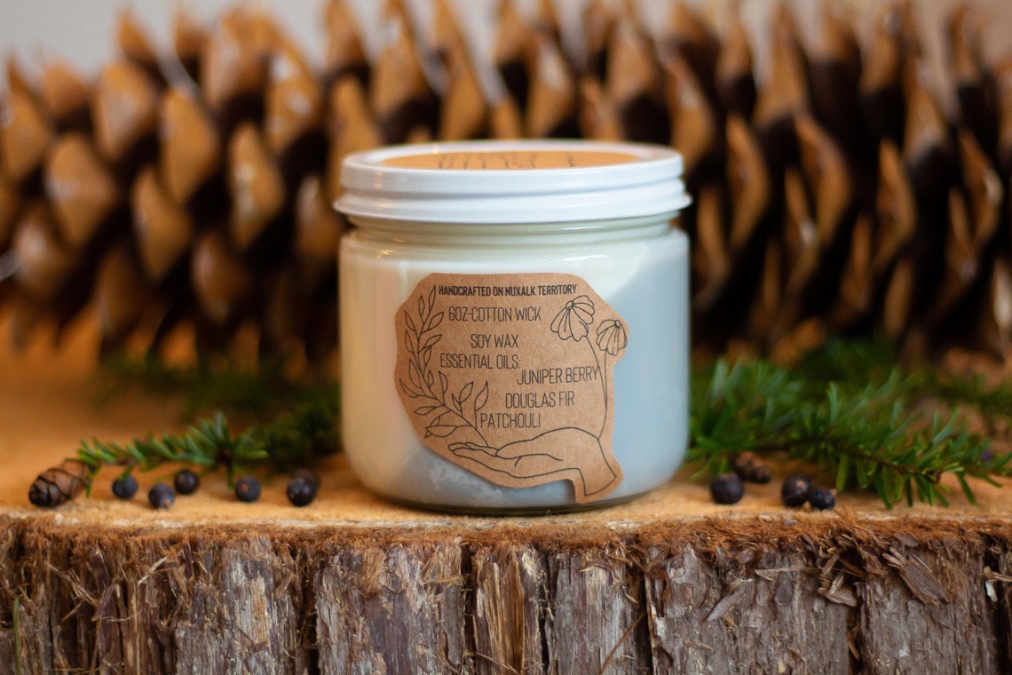 Ebb 'N' Flow Cotton Wick 12oz Soy Wax Candle | Etsy