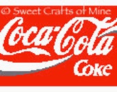 CocaCola crochet grafghan pattern