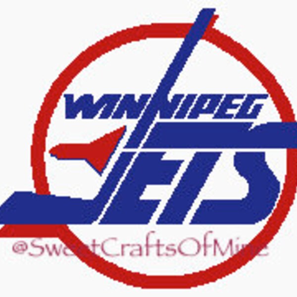 Winnipeg Jets Crochet Graphgan Pattern