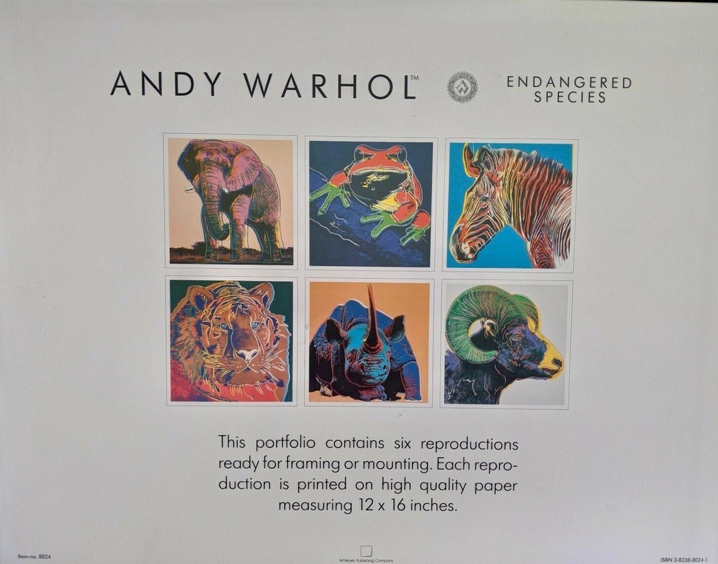 アンディウォーホル 他 現代アート Endangered Species 【公式通販】