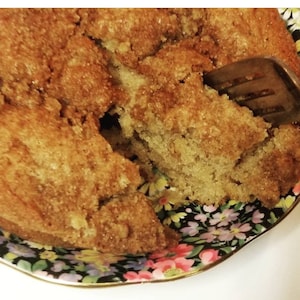 Large Homemade Coffee Cake