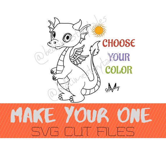 Download Baby Dragon Svg Files Instant Download Svg File For Cricut Etsy