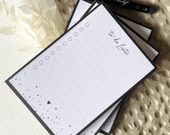 To-Do List Notepad A7 – Mini Notepad – Stationery Gift – Small Gift Idea – Planner & Office Supplies